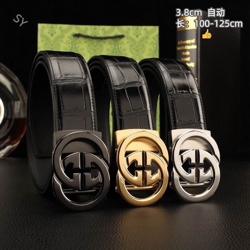 Gucci belt 38mmX100-125cm 8L44